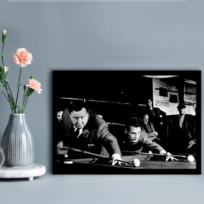 The Hustler LargeArt Prints Floating Frame Wall Art Print, Framed Art Print, Picture Framed