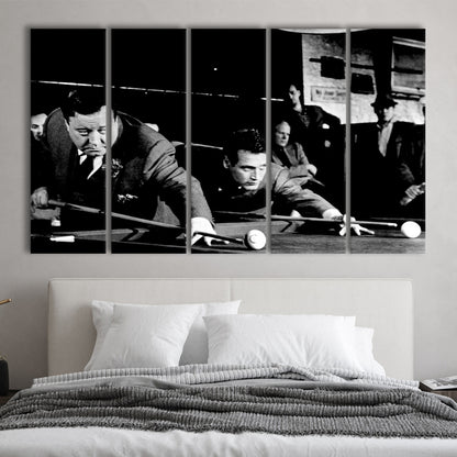 The Hustler Large Stretched Canvas Floating Frame Wall Art Print, 5 Piece B Extra Large Cavas Print Wall Art Decor