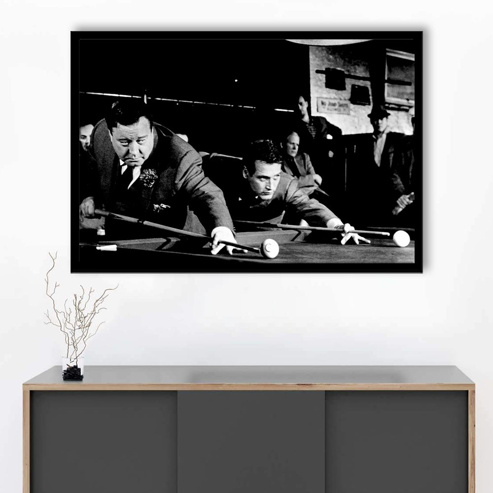 The Hustler LargeArt Prints Floating Frame Wall Art Print, Framed Art Print, Picture Framed