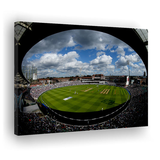 The Oval Ground in London, Stadium Canvas, Sport Art, Gift for him, Man Cave Decor, Art Print, Canvas Print Wall Art