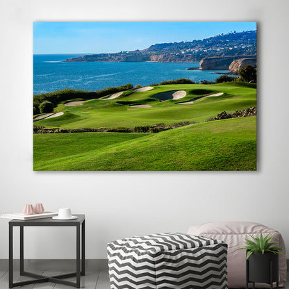 The Trump National Golf Course, In Rancho Palos Verdes California, Golf Art Print