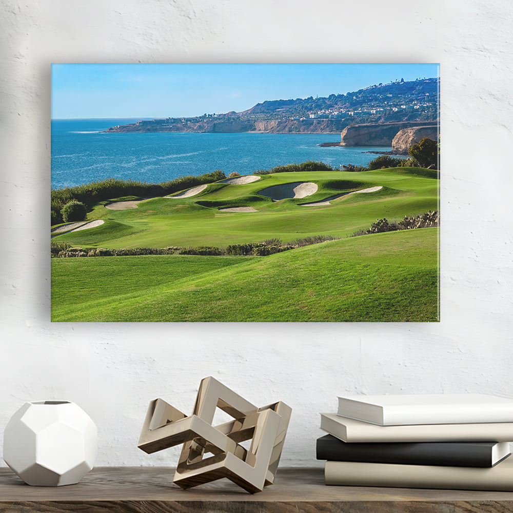 The Trump National Golf Course, In Rancho Palos Verdes California, Golf Art Print