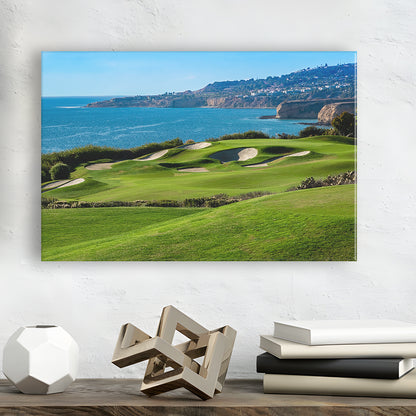 The Trump National Golf Course, In Rancho Palos Verdes California, Golf Art Print