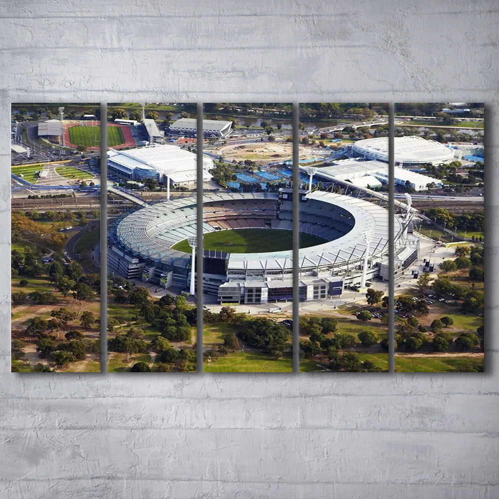 The Wanderers Stadium, Stadium Canvas, Sport Art, 5 Panel B, Extra Large Canvas, Canvas Print Wall Art