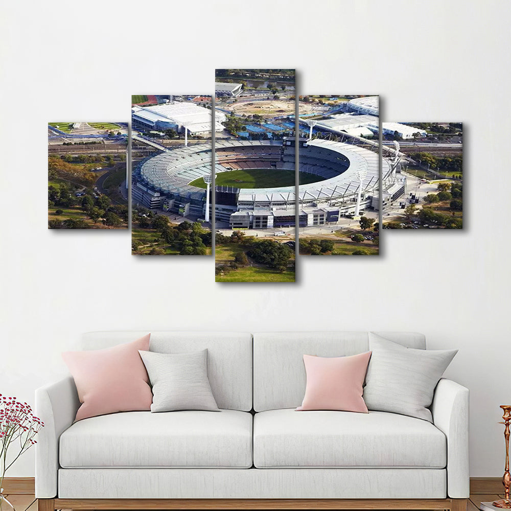 The Wanderers Stadium, Stadium Canvas, Sport Art, Gift for him, 5 Panel, Large Canvas, Canvas Print Wall Art