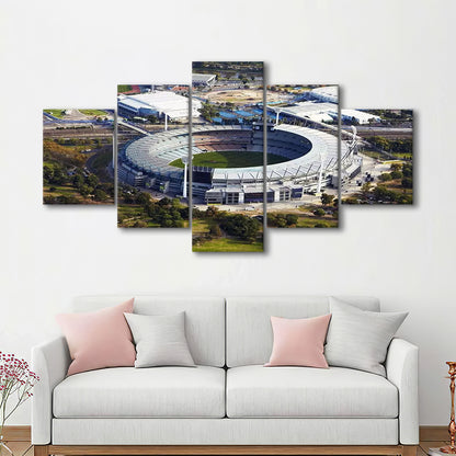 The Wanderers Stadium, Stadium Canvas, Sport Art, Gift for him, 5 Panel, Large Canvas, Canvas Print Wall Art