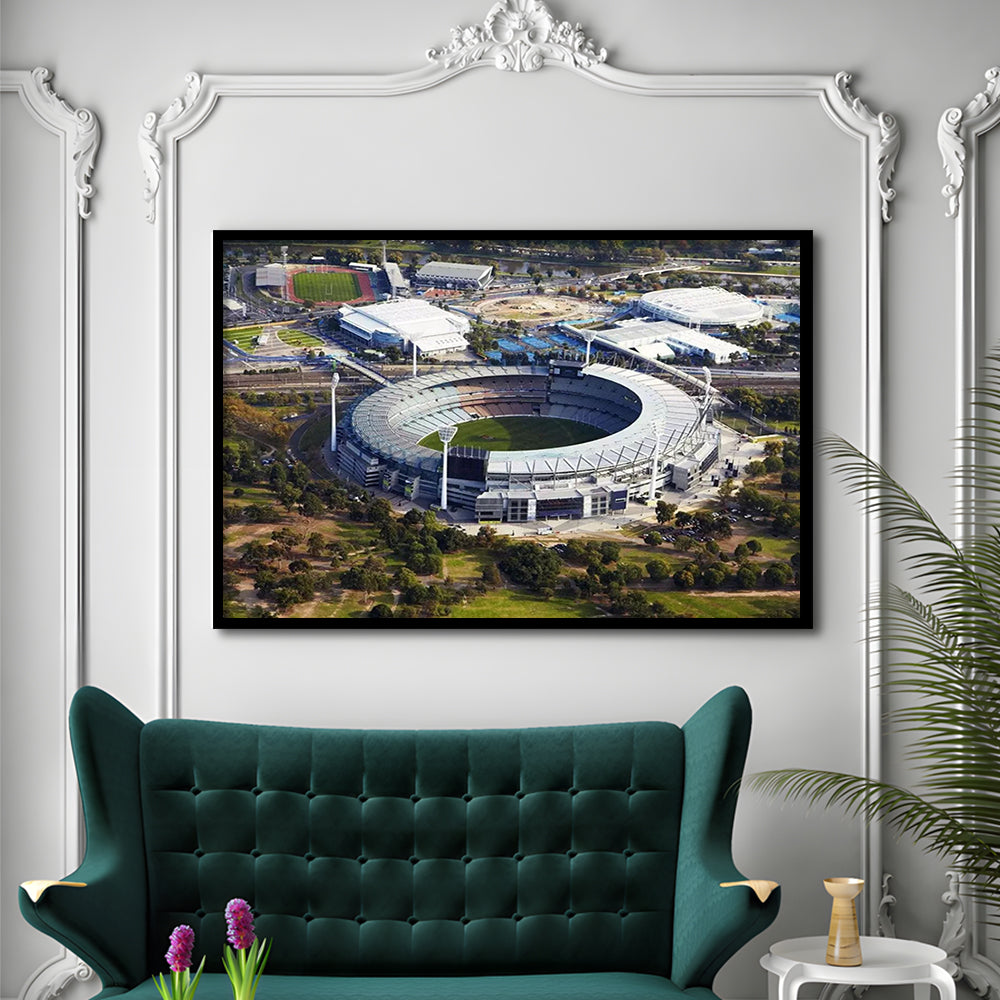 The Wanderers Stadium, Stadium Canvas, Sport Art, Gift for him, Framed Art Print Wall Decor, Picture Framed