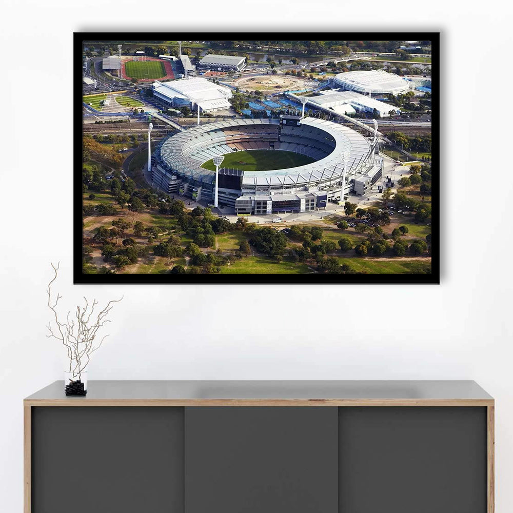 The Wanderers Stadium, Stadium Canvas, Sport Art, Gift for him, Framed Art Print Wall Decor, Picture Framed