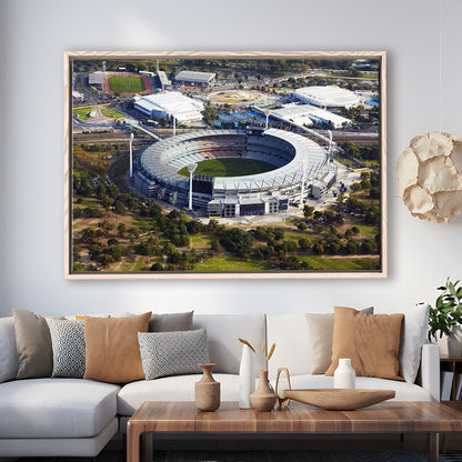 The Wanderers Stadium, Stadium Canvas, Sport Art, Framed Canvas Print Wall Art, Floating Frame