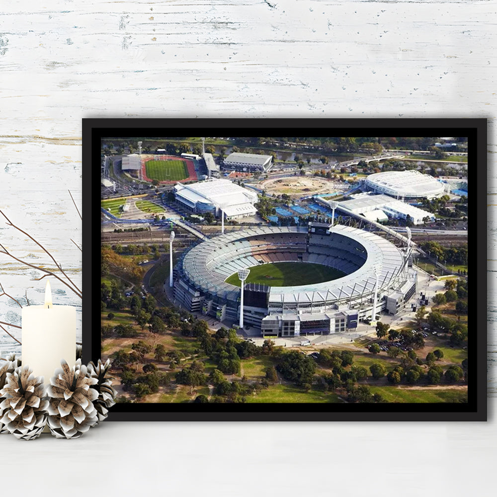 The Wanderers Stadium, Stadium Canvas, Sport Art, Framed Canvas Print Wall Art, Floating Frame