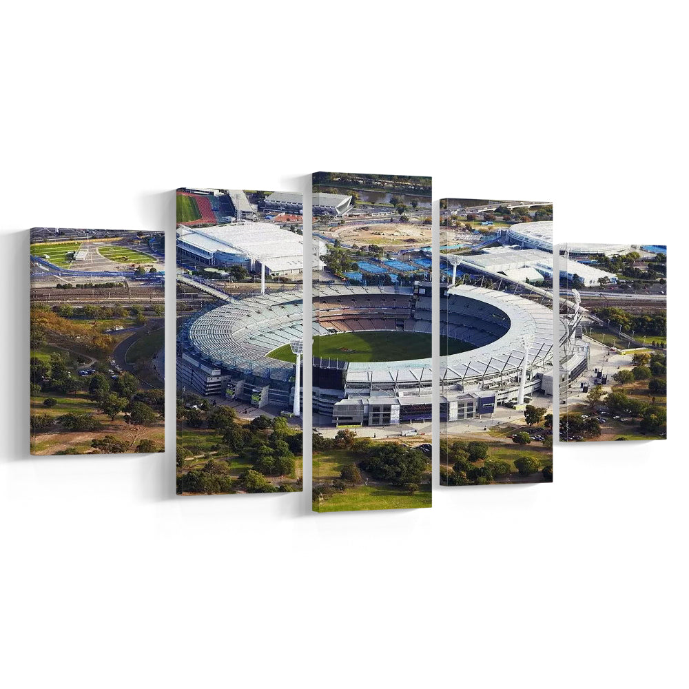 The Wanderers Stadium, Stadium Canvas, Sport Art, Gift for him, 5 Panel, Large Canvas, Canvas Print Wall Art