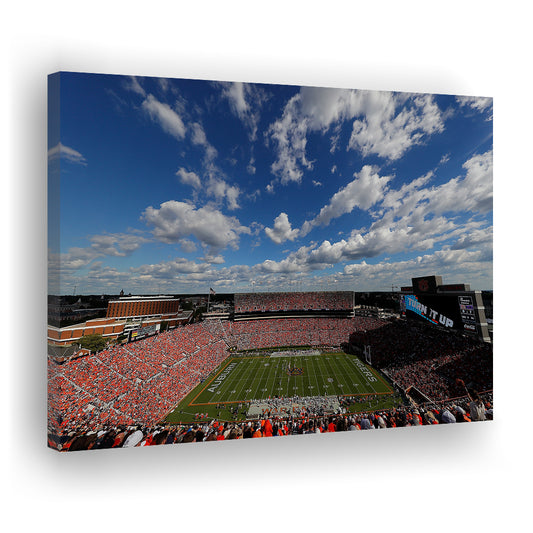 Thompson Stadium Arena, Stadium Canvas, Sport Art, Gift for him, Man Cave Decor, Art Print, Canvas Print Wall Art