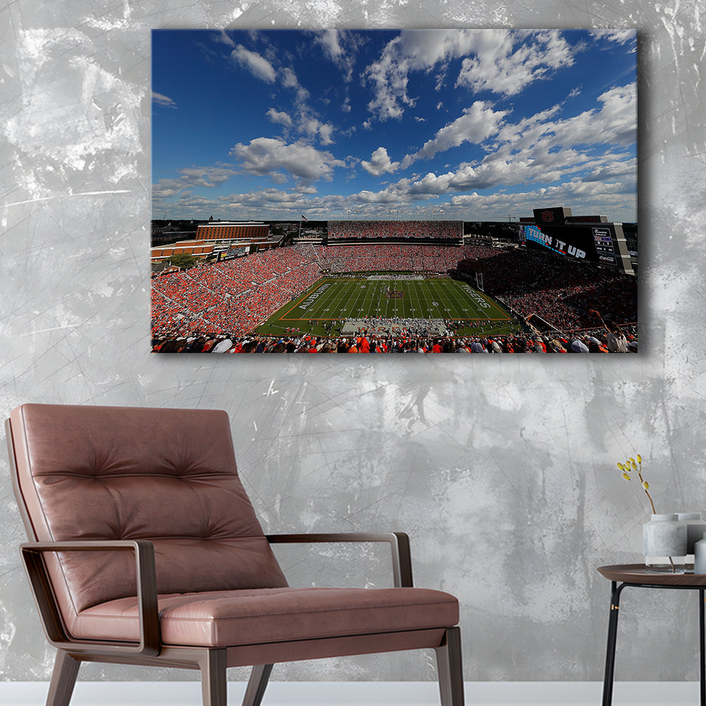 Thompson Stadium Arena, Stadium Canvas, Sport Art, Gift for him, Man Cave Decor, Art Print, Canvas Print Wall Art