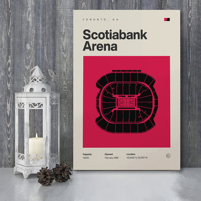 Toronto Raptors Stadium Print, Scotiabank Arena Stadium Print, Fan Gifts, Sport Art, Canvas Print Wall Art