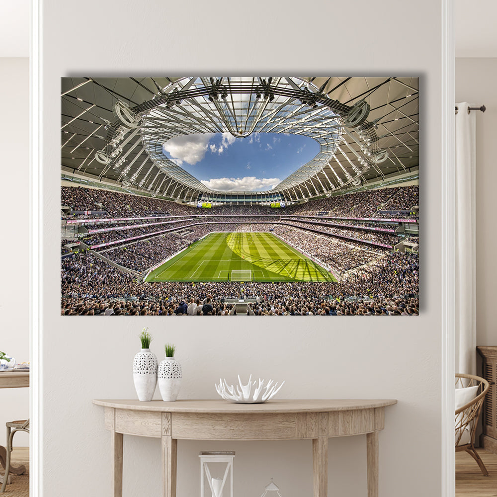 Tottenham Hotspur, Stadium Canvas, Sport Art, Gift for him, Man Cave Decor, Art Print, Canvas Print Wall Art