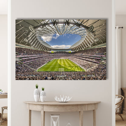 Tottenham Hotspur, Stadium Canvas, Sport Art, Gift for him, Man Cave Decor, Art Print, Canvas Print Wall Art