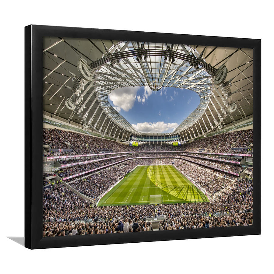 Tottenham Hotspur, Stadium Canvas, Sport Art, Gift for him, Framed Art Print Wall Decor, Picture Framed