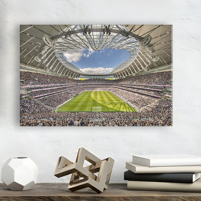 Tottenham Hotspur, Stadium Canvas, Sport Art, Gift for him, Man Cave Decor, Art Print, Canvas Print Wall Art