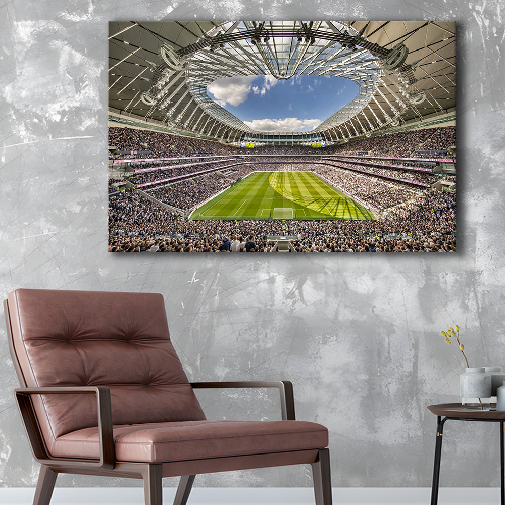 Tottenham Hotspur, Stadium Canvas, Sport Art, Gift for him, Man Cave Decor, Art Print, Canvas Print Wall Art