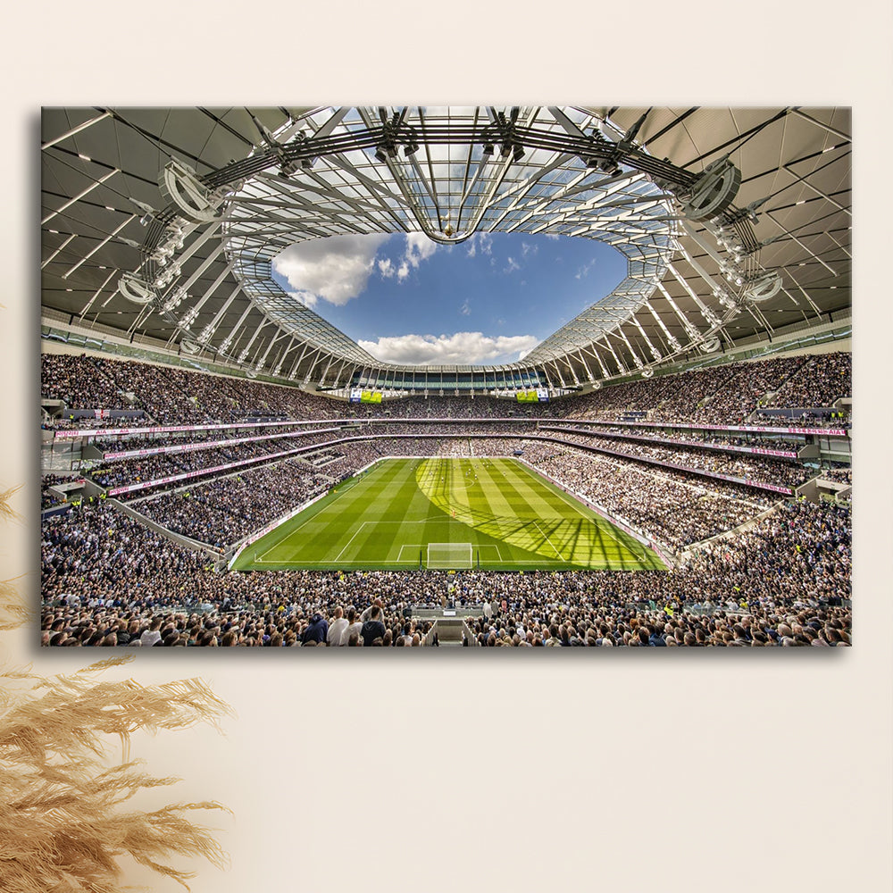 Tottenham Hotspur, Stadium Canvas, Sport Art, Gift for him, Man Cave Decor, Art Print, Canvas Print Wall Art