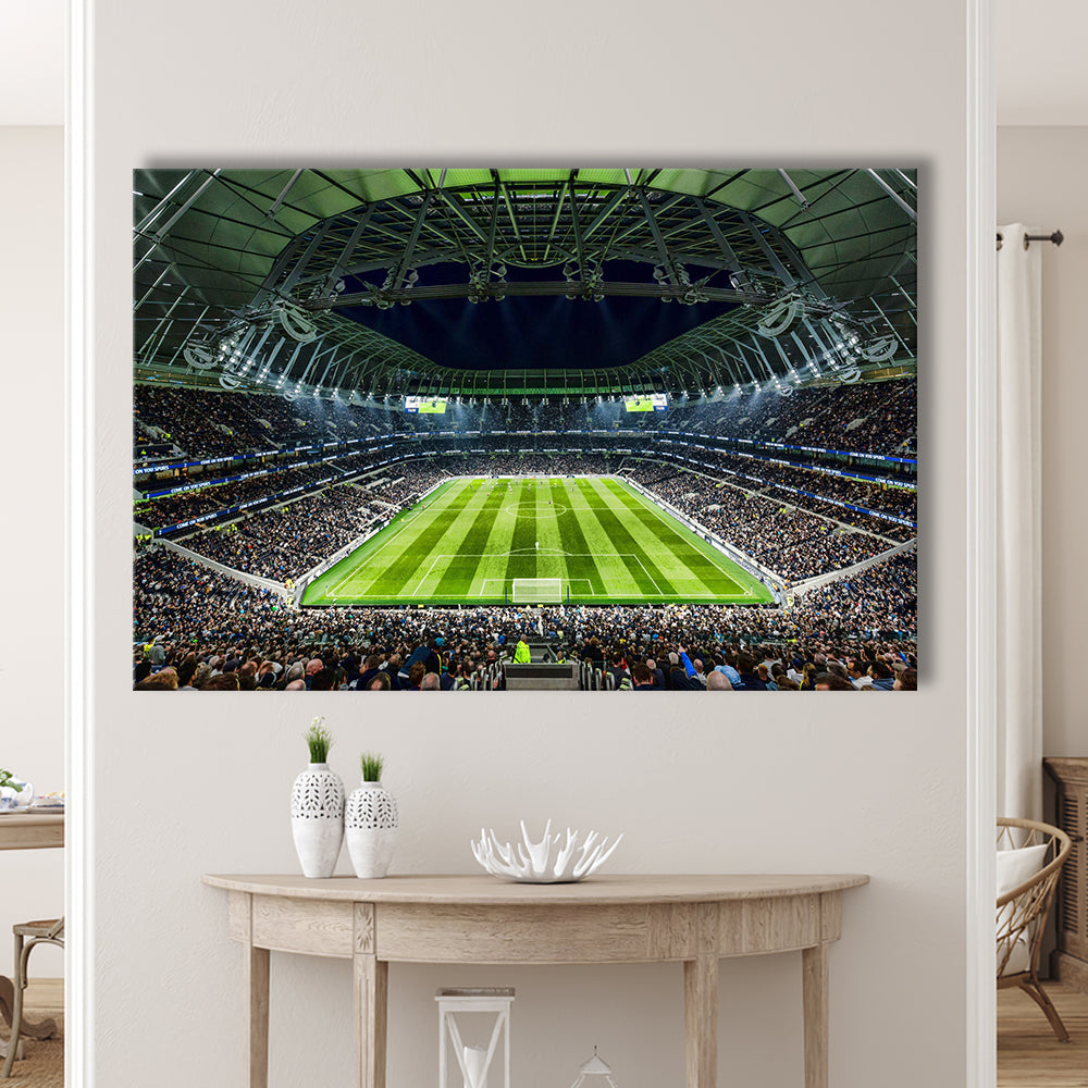 Tottenham Spurs Stadium, Stadium Canvas, Sport Art, Gift for him, Man Cave Decor, Art Print, Canvas Print Wall Art