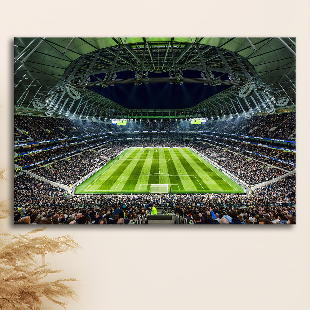 Tottenham Spurs Stadium, Stadium Canvas, Sport Art, Gift for him, Man Cave Decor, Art Print, Canvas Print Wall Art