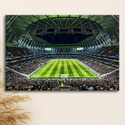 Tottenham Spurs Stadium, Stadium Canvas, Sport Art, Gift for him, Man Cave Decor, Art Print, Canvas Print Wall Art