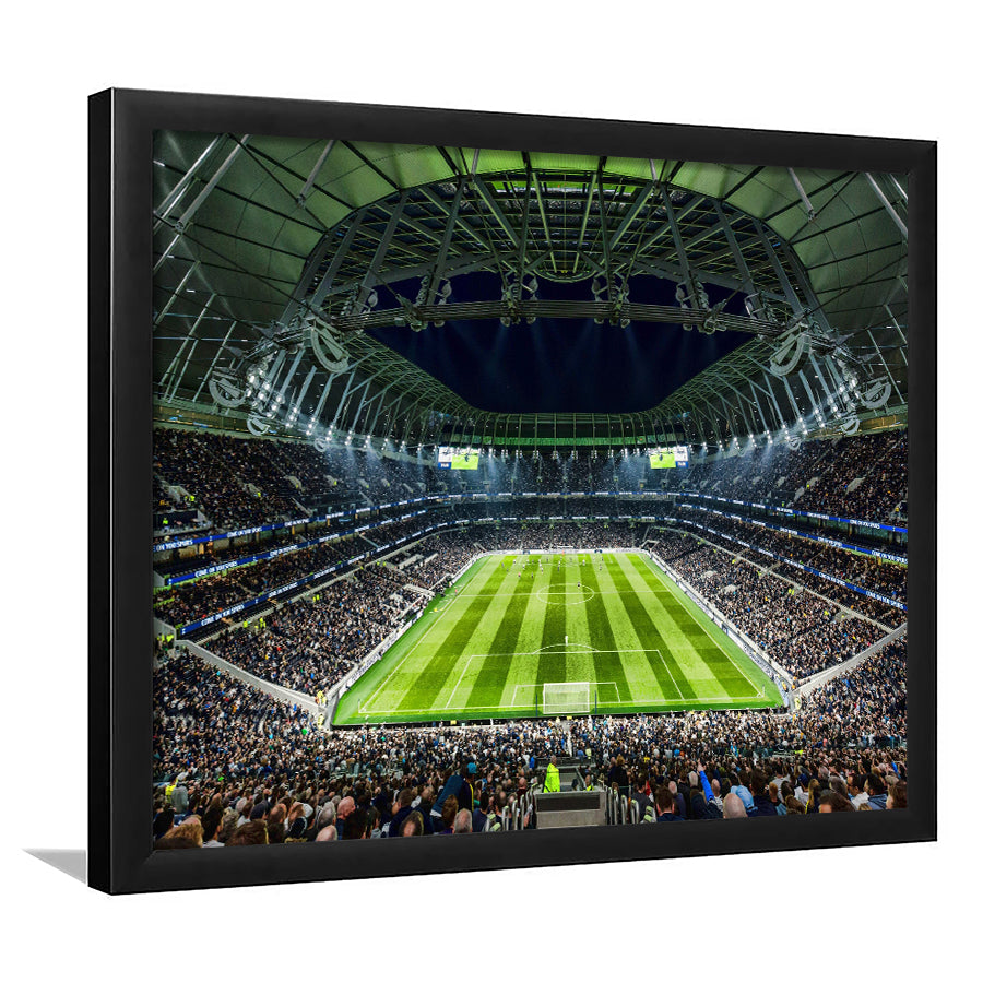 Tottenham Spurs Stadium, Stadium Canvas, Sport Art, Gift for him, Framed Art Print Wall Decor, Picture Framed