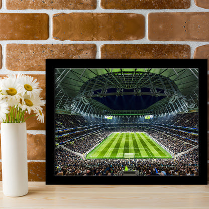 Tottenham Spurs Stadium, Stadium Canvas, Sport Art, Gift for him, Framed Art Print Wall Decor, Picture Framed