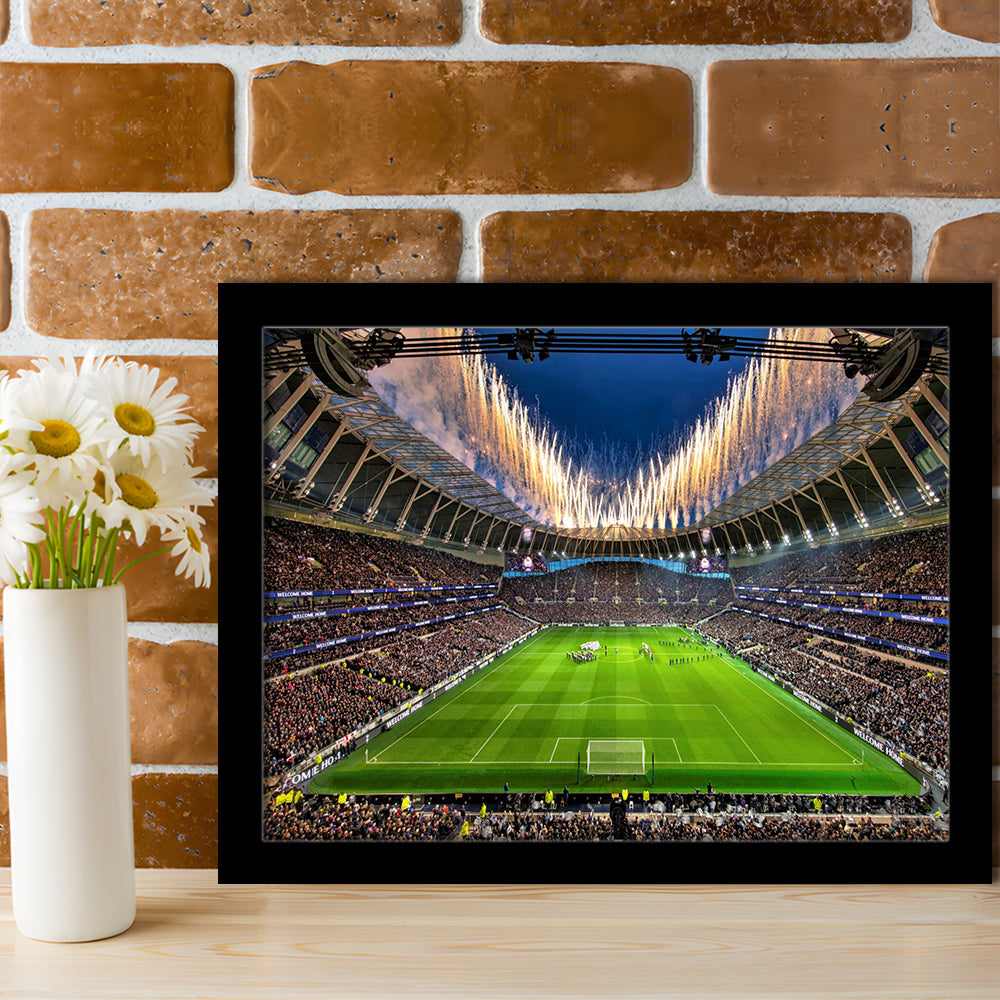 Tottenham hotspur Stadium, Stadium Canvas, Sport Art, Gift for him, Framed Art Print Wall Decor, Picture Framed