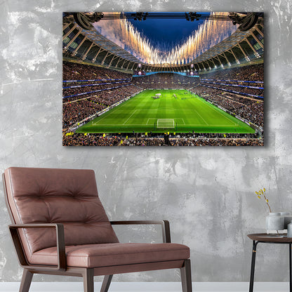 Tottenham hotspur Stadium, Stadium Canvas, Sport Art, Gift for him, Man Cave Decor, Art Print, Canvas Print Wall Art