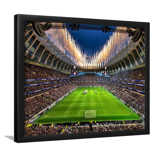 Tottenham hotspur Stadium, Stadium Canvas, Sport Art, Gift for him, Framed Art Print Wall Decor, Picture Framed