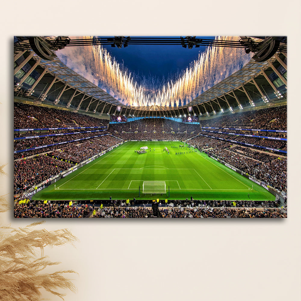 Tottenham hotspur Stadium, Stadium Canvas, Sport Art, Gift for him, Man Cave Decor, Art Print, Canvas Print Wall Art