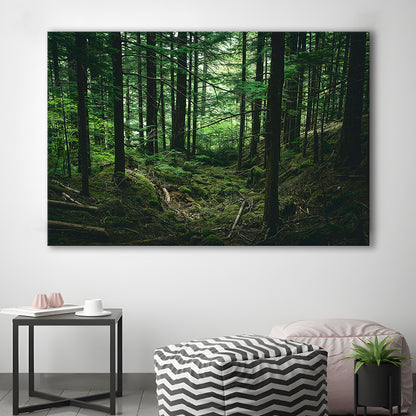 Tree Canvas Print Forest Wall Decor Large Tree Art, Canvas Print Wall Art, Wall Decor, Painting Canvas