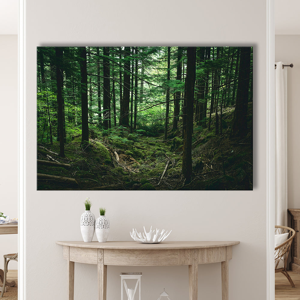 Tree Canvas Print Forest Wall Decor Large Tree Art, Canvas Print Wall Art, Wall Decor, Painting Canvas