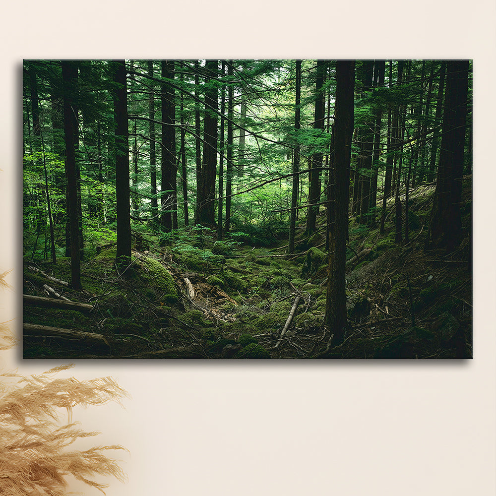 Tree Canvas Print Forest Wall Decor Large Tree Art, Canvas Print Wall Art, Wall Decor, Painting Canvas