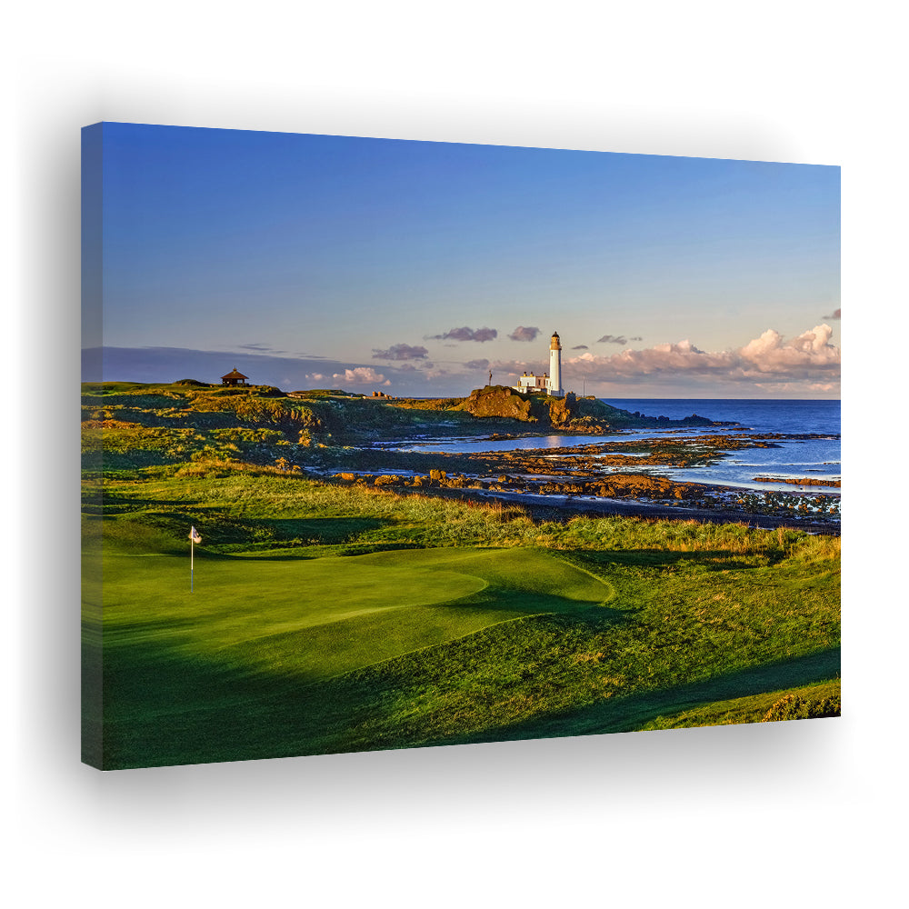 Turnberry Golf Club, Alisa Course Hole 10R, Turnberry, Scotland, Golf Art Print,Gifts Golf Lover