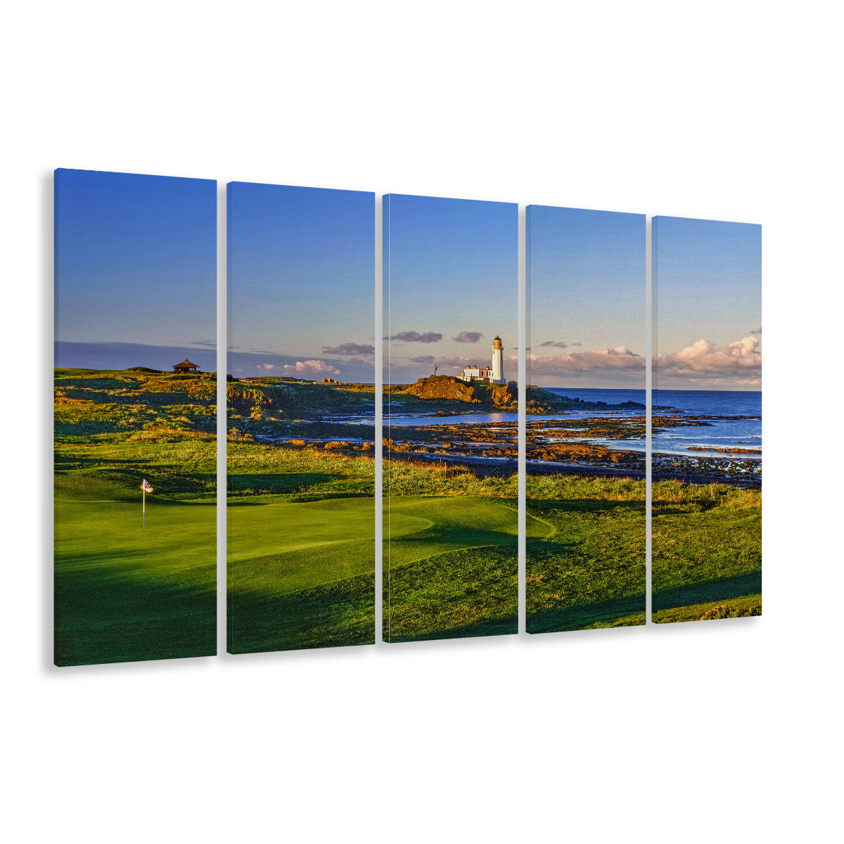 Turnberry Golf Club, Alisa Course Hole 10R, Turnberry, Scotland, Extra Large Canvas Print Wall Art