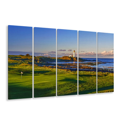 Turnberry Golf Club, Alisa Course Hole 10R, Turnberry, Scotland, Extra Large Canvas Print Wall Art