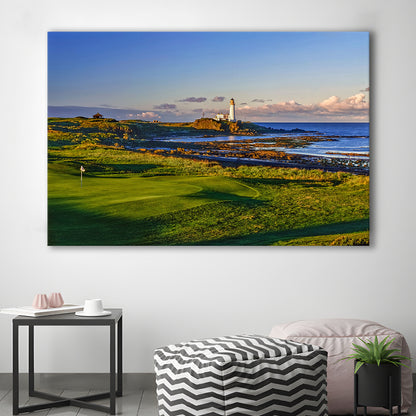 Turnberry Golf Club, Alisa Course Hole 10R, Turnberry, Scotland, Golf Art Print,Gifts Golf Lover