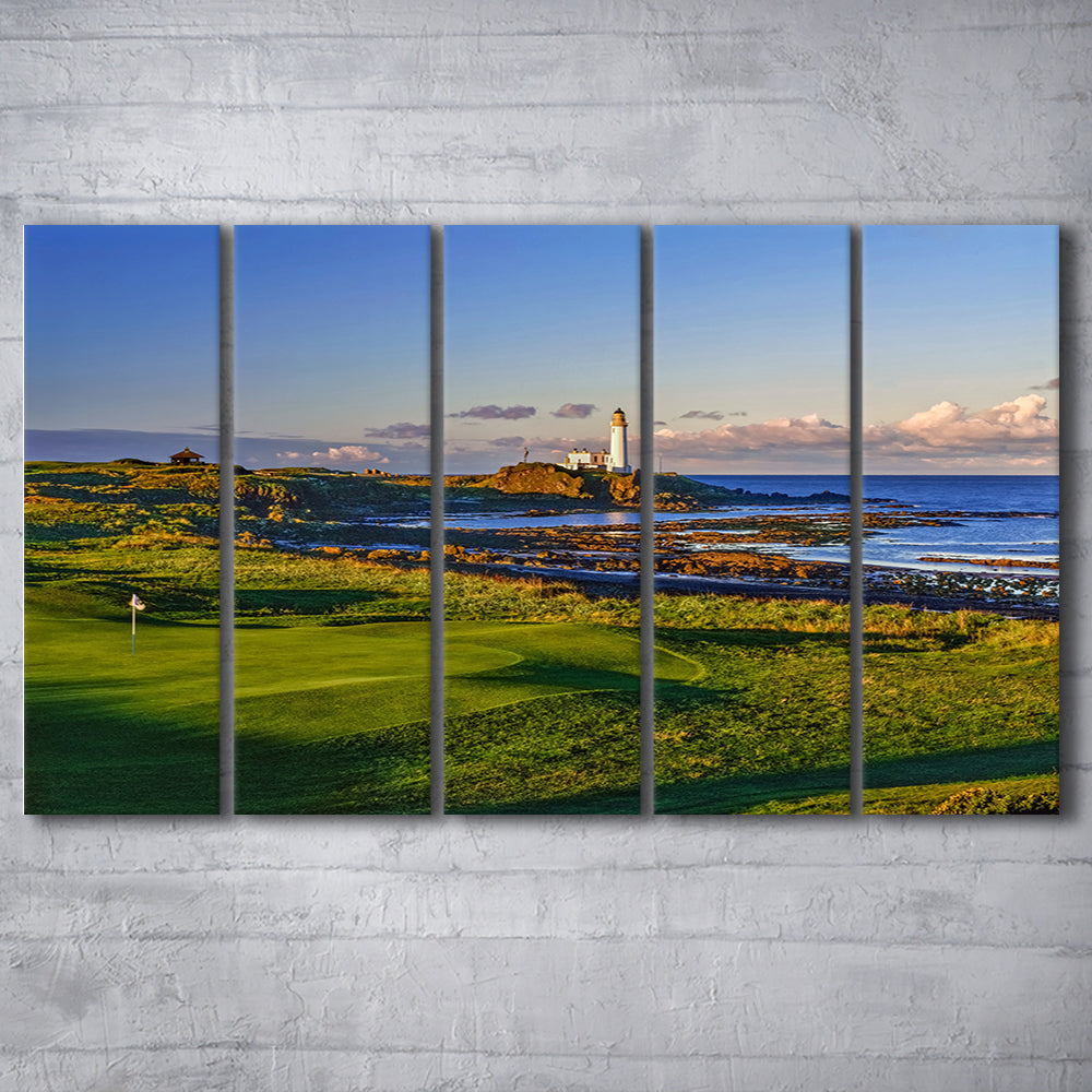 Turnberry Golf Club, Alisa Course Hole 10R, Turnberry, Scotland, Extra Large Canvas Print Wall Art