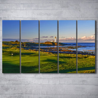 Turnberry Golf Club, Alisa Course Hole 10R, Turnberry, Scotland, Extra Large Canvas Print Wall Art