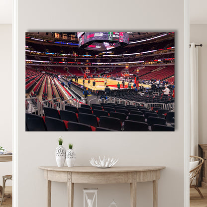United Center Chicago, Stadium Canvas, Sport Art, Gift for him, Man Cave Decor, Art Print, Canvas Print Wall Art