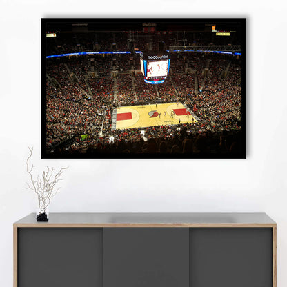 Value City Arena, Stadium Canvas, Sport Art, Gift for him, Framed Art Print Wall Decor, Picture Framed