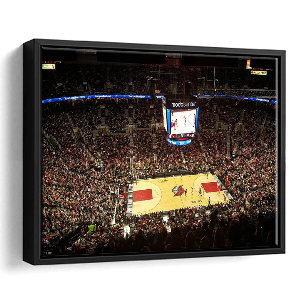 Value City Arena, Stadium Canvas, Sport Art, Framed Canvas Print Wall Art, Floating Frame