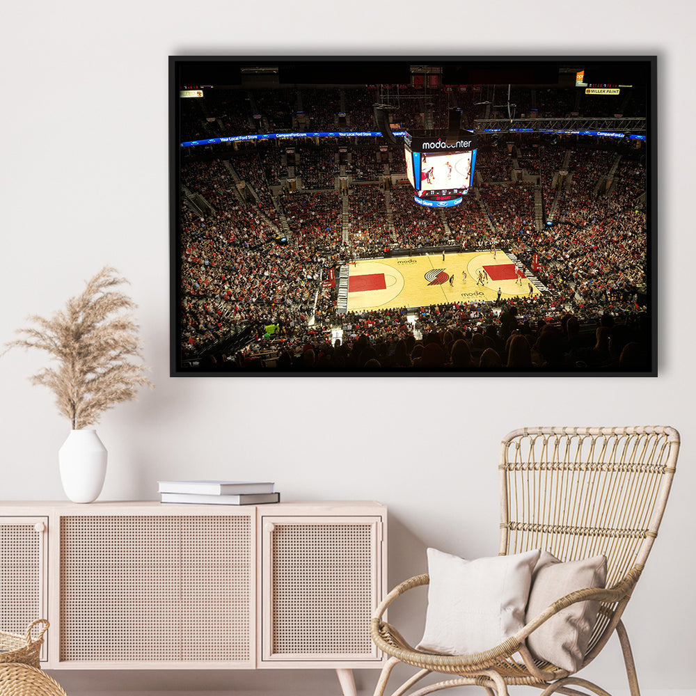 Value City Arena, Stadium Canvas, Sport Art, Framed Canvas Print Wall Art, Floating Frame