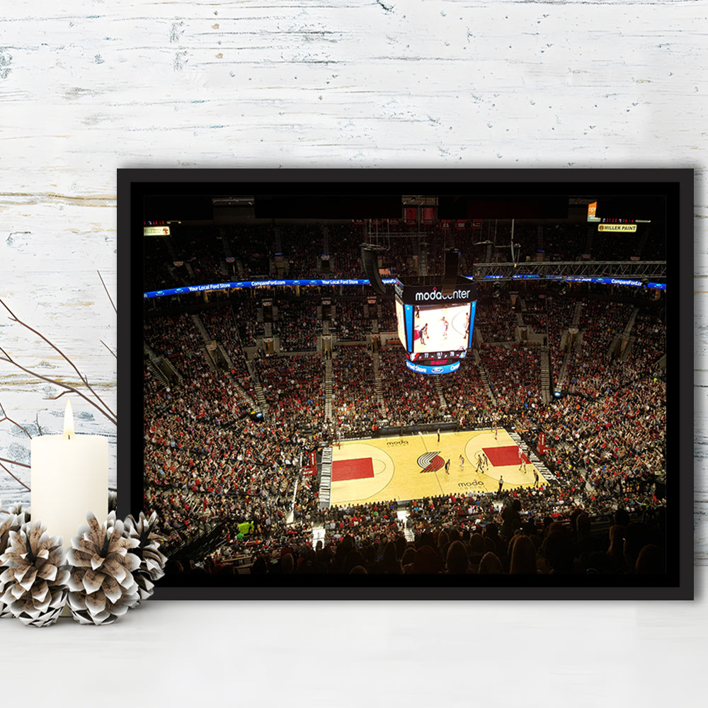 Value City Arena, Stadium Canvas, Sport Art, Framed Canvas Print Wall Art, Floating Frame