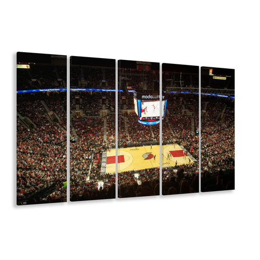 Value City Arena, Stadium Canvas, Sport Art, 5 Panel B, Extra Large Canvas, Canvas Print Wall Art