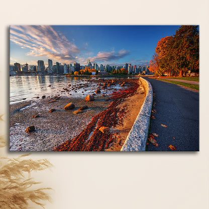 Vancouver Art Vancouver Wall Art, Vancouver Canvas, Vancouver Skyline, Vancouver Print, Cavas Print Wall Art Hom Decor
