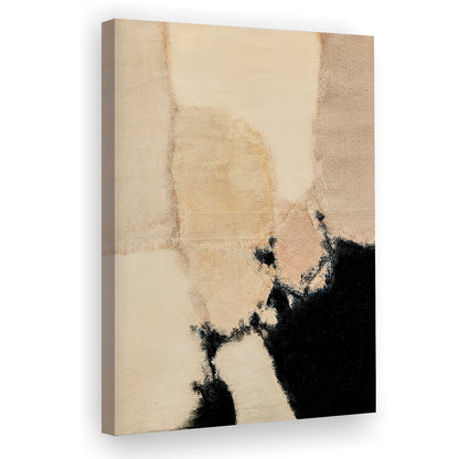 Vintage Abstract Oil Painting Modern Canvas Print Wall Art, Antique Art Print Boho Canvas Print Wall Art, Gallery Wall